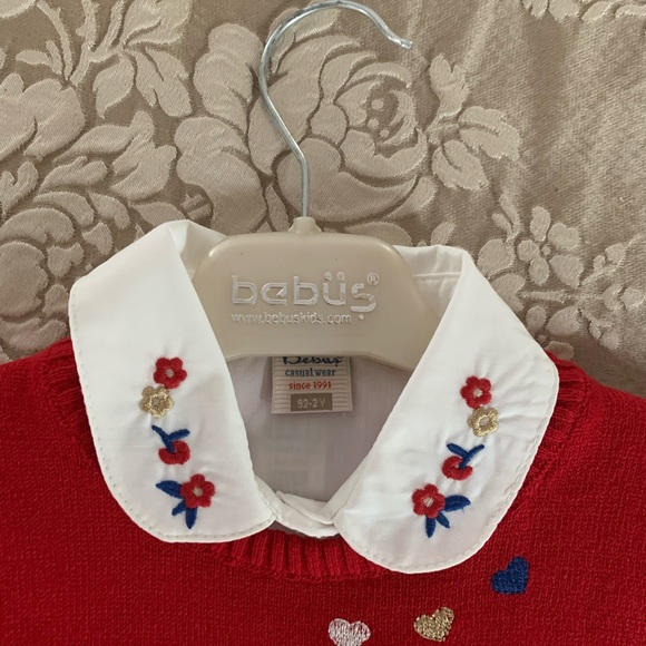 Toddler Girl Sweater/Shirt/jeans Combo - Picture 7 of 14